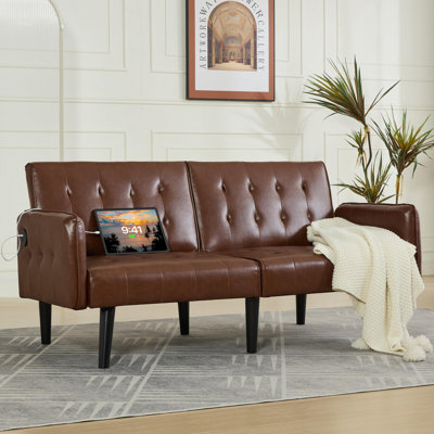 Faux Leather Convertible 65