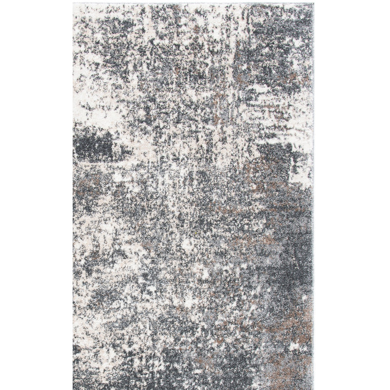 Scriber Performance Abstract Rug, Square 6'7"