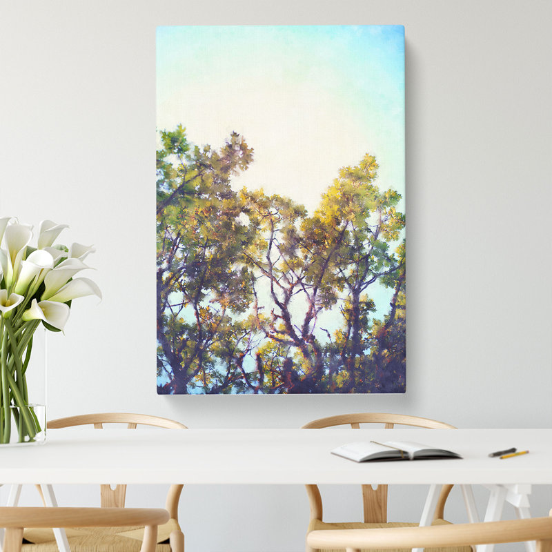 Branches Of An Oak Tree - Wrapped Canvas, 60cm H x 40cm W x 3cm D