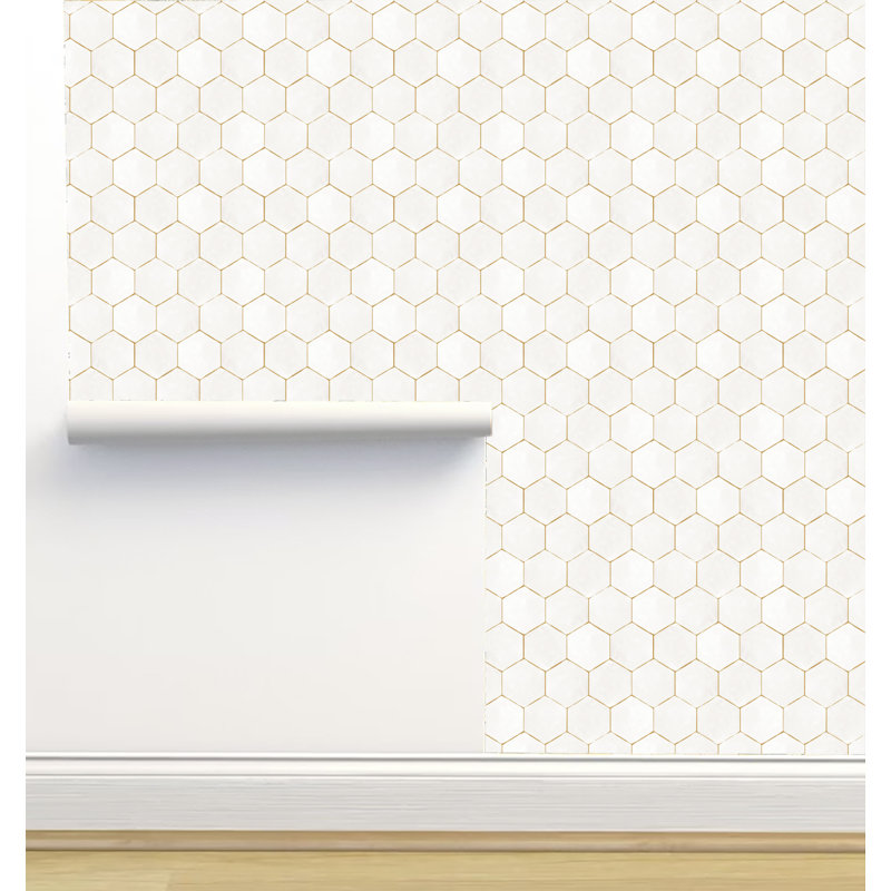 Rouleau de papier peint auto-adhésif texturé L 12 pi x l 2 po Erin Kendal Designs