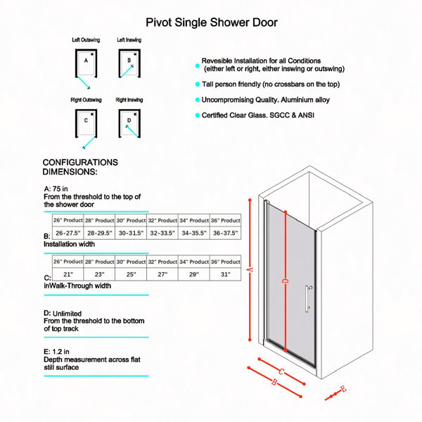 Product Dimensions