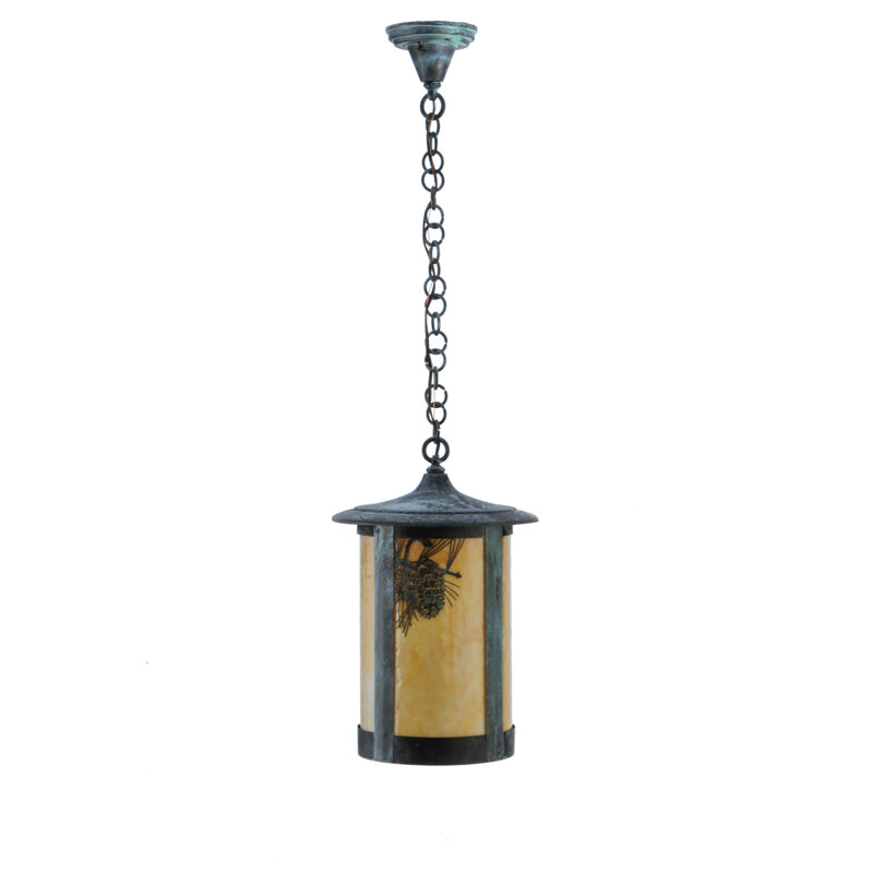 Luminaire suspendu cylindrique à 1 lumière Dragic