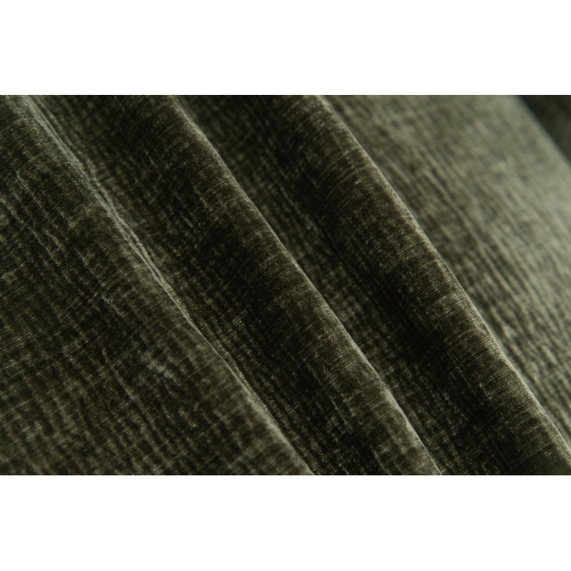 Arlow Modern Contemporary Chenille Swivel Accent Chair with 360-Degree Base, Olive Green