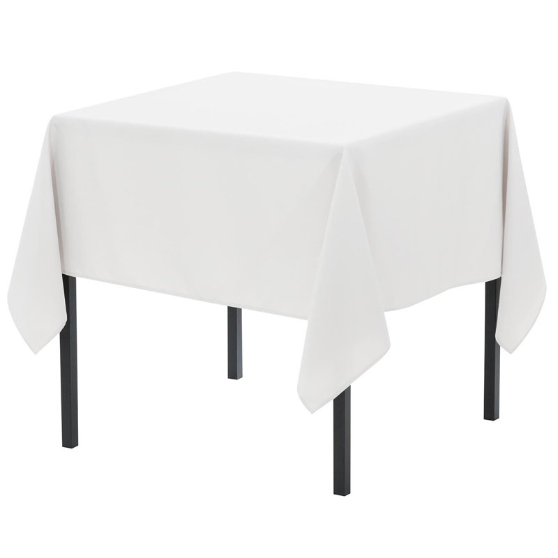 White Rectangular Tablecloth – 52x70, 170cm L x 130cm W