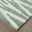 Wallace Modern Chevron Blue Area Rug-361342533