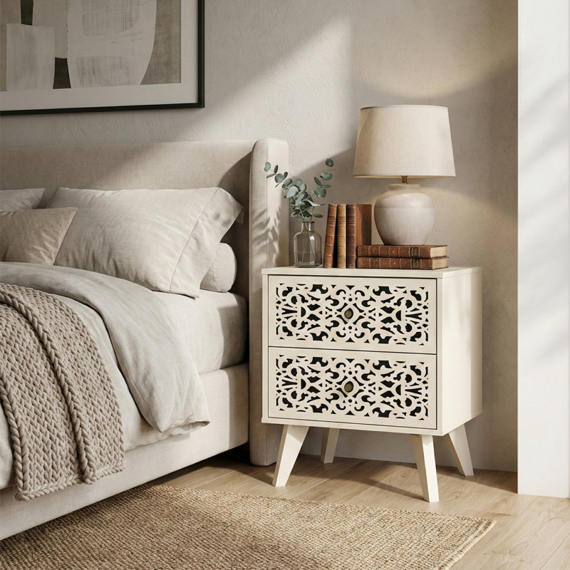 Arrastia 2 Drawer Nightstand (Set Of 2)