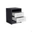 Table de chevet Cartiz, deux tiroirs-519469422