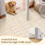 Tapis ivoire moderne en peluche moelleux lavable antidérapant-1464344154