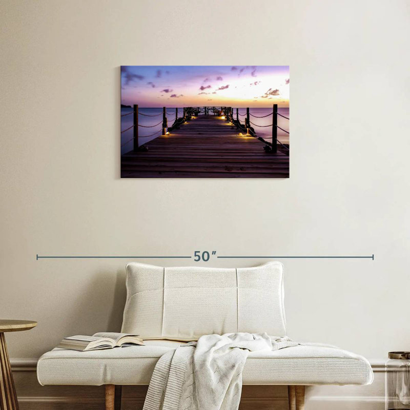 Gillard Saint Lucia Island Dock, H 20 po x l 30 po