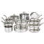 Viking 3-Ply 17 Piece Stainless Steel Cookware Set