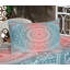 Drap-housse et coussin décoratif Ambesonne corail et bleu sarcelle, corail bleu sarcelle-106792412