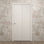 Portes coulissantes pliantes pour garde-robe | Ego 5005 | Ensemble de quincaillerie pour moulures robustes | Portes de garde-robe de chambre en bois massif
