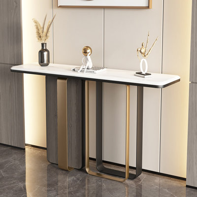 Console en pierre frittée de style américain