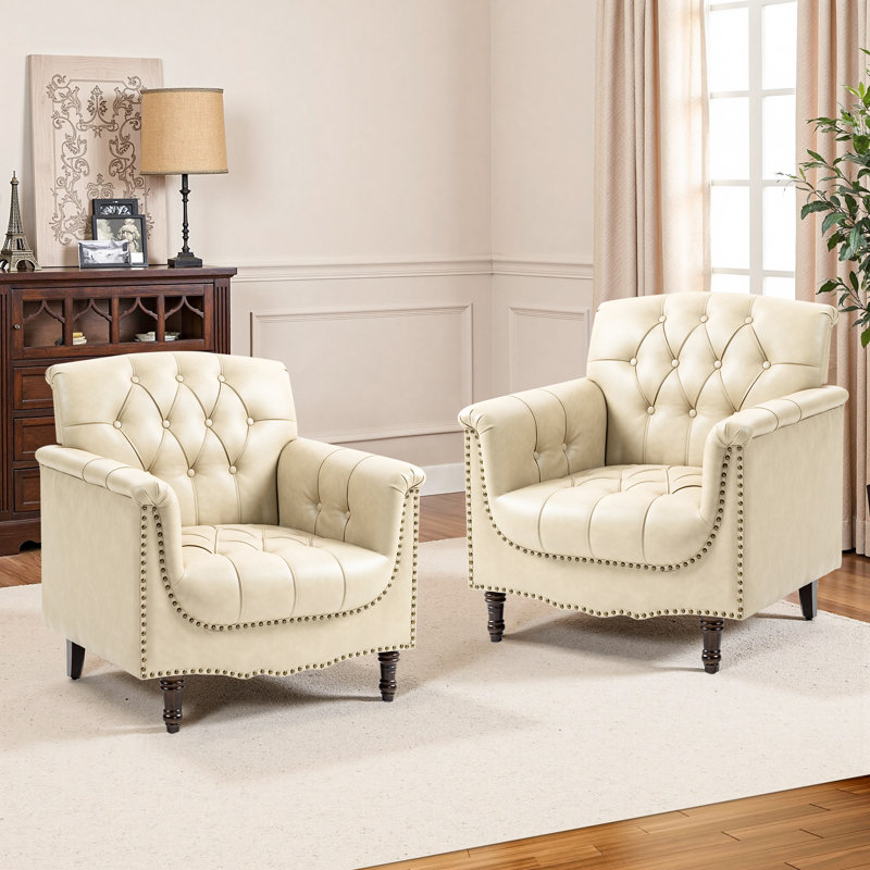 Fauteuil Enoks, Beige