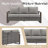 Drazen Wicker Steel Outdoor Seating Group-857824688-857824691