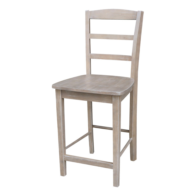 Tabouret de comptoir 24 po Klynn, Taupe-gris délavé
