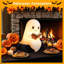 Lampe de lecture de fantôme mignonne, veilleuse de fantôme mignonne d'Halloween, décorations d'Halloween illuminant les fantômes pour les lecteurs de table de centre de table de maison d'intérieur (6 pouces)