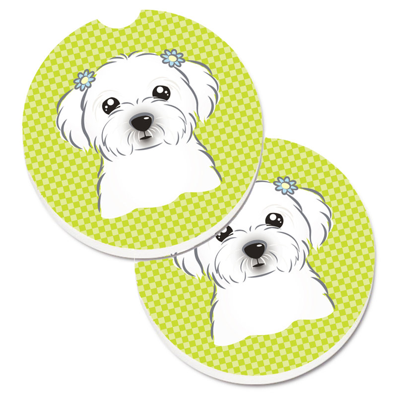 Sous-verre Retriever, Vert lime, Maltais