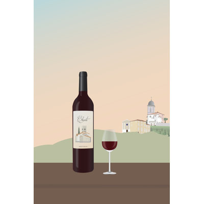 Tuscan Wine I by Gurli Soerensen - Wrapped Canvas Art Prints