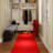 Non-Slip, Dirt-Trapping, Heavy-Duty Utility Runner Rug - (Extra-Long Custom Sizes Up to 55ft) - Absorbent for All-Weather, High-Traffic Entryways, Hallways, Patios & Offices - Red-1975503493