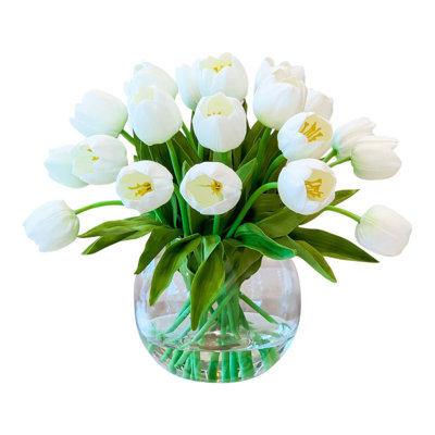 Tulip Arrangement in Vase