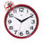 Modern/Contemporary Round Plastic Wall Clock 9 Inches-72467024