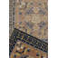 Coussin antique noué à la main bleu antique Ningzia circa 1880 2 pi 2 po x 4 pi 2 po