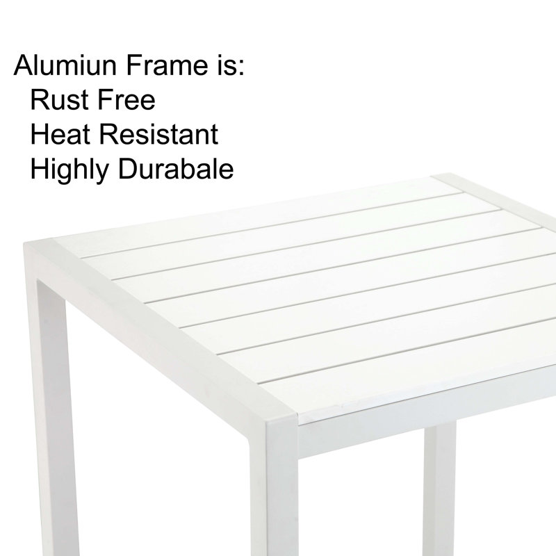Betty Outdoor Square Bar Table
