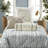 Elegant Tufted Bedding Sets, Polyester Comforter, Contemporary Style For Home