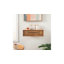 Geoffry Mango Solid Wood Floating Wall Shelf with Drawers-1370659139