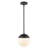 Martina 1-Light Dimmable Steel Globe Pendant-86275727