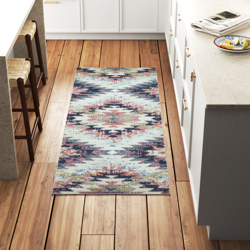 Emely Geometric Indoor Rug, Runner 2'7" x 7'3"