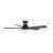 52''  5 - Blade LED Smart Standard Ceiling Fan with Remote Control and Light Kit Included.
