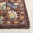 Sereta Tufted Wool/Cotton Performance Floral Rug in Brown/Blue/Charcoal/Lavender/Gray-575909026