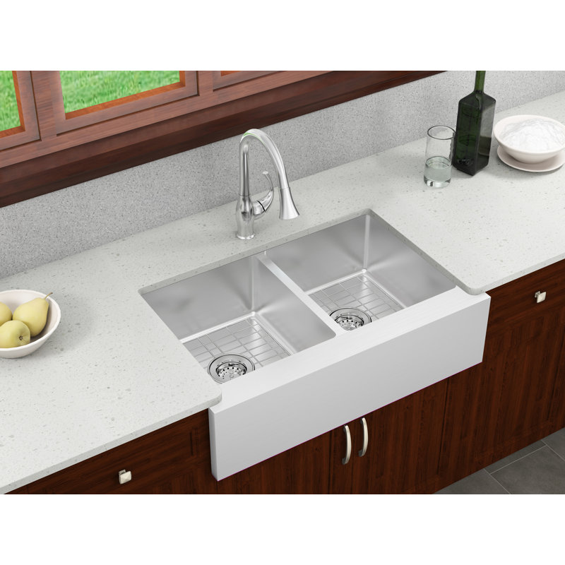 CMI Grand Pull Down Kitchen Faucet, Brushed Nickel