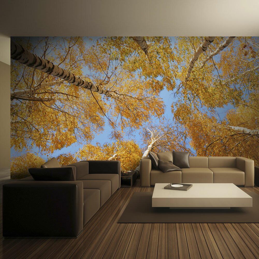 Fototapete Autumnal Treetops 309 cm x 400 cm