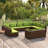 11 Piece Lounge Sofa Seating Group-2008170097-2008170096