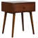 Solid Wood  Nightstand Lux Nightstand with Drawers, 150 lbs Capacity, Table with Storage Drawers