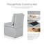 Chaise d'appoint à roulettes Wrentham Burney-1168949019