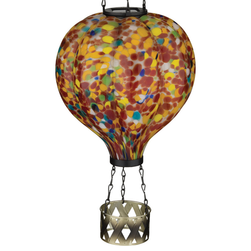 Lanterne solaire Murano HAB - orange