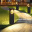 Éclairage solaire extérieur, éclairage de sentier lumineux extérieur, imperméable à l'eau Ip65, paysage en forme de lune amélioré, marche / arrêt automatique pour l'allée du jardin extérieur, blanc chaud