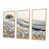 Toile naturelle avec cadre flottant