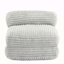 Fauteuil à billes pliable Latina, gris clair