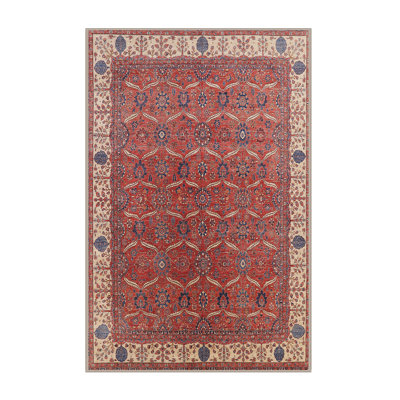 Tapis oriental rouge / beige Rosella