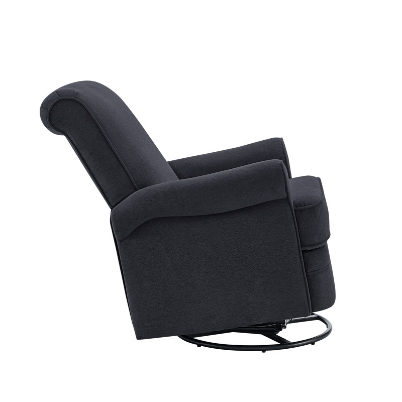 Fauteuil coulissant pivotant Gwendoline, Anthracite