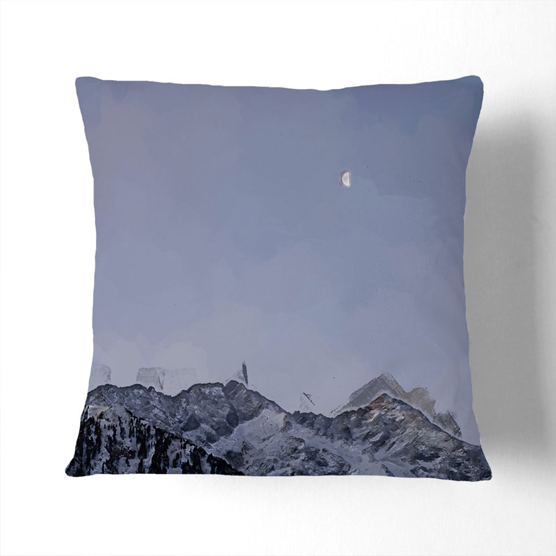 Square Throw Cushion, 55cm H x 55cm W x 20cm D, Black