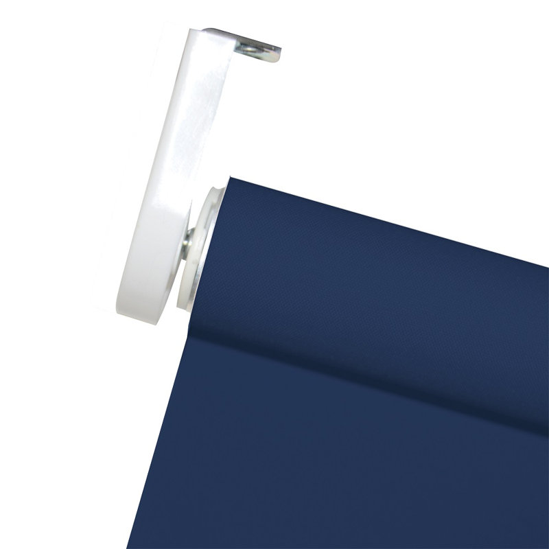 Semi Sheer Roller Blind, 210 cm L x 60 cm W, Blue