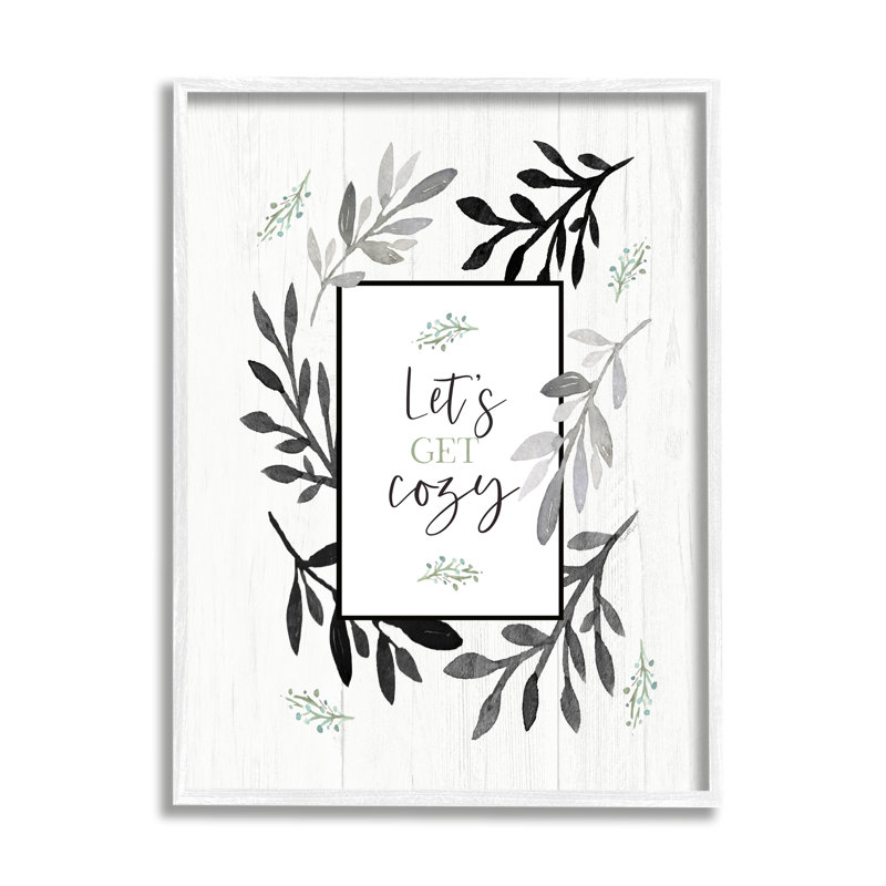 Lets Get Cozy Geometric, Plaque murale, H 16 po x l 16 po x P 1,5 po