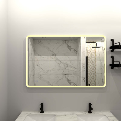 Miroir de salle de bain à DEL