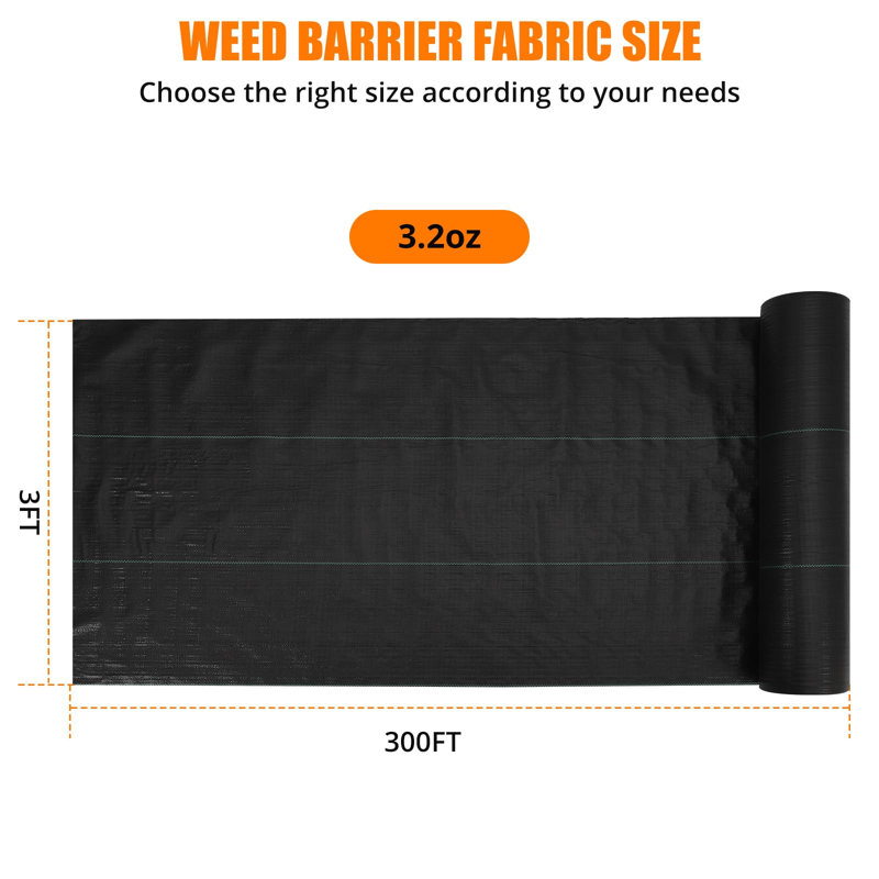 Professional Embroidery Backing Cloth – Heavy-Duty Woven Fabric for Needlework & Cross Stitch – High Density, Superior Permeability, Weed Control – Specs: 3.2OZ, 3x300FT